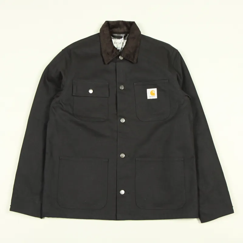 Carhartt WIP Michigan Coat - Black/Black Rigid